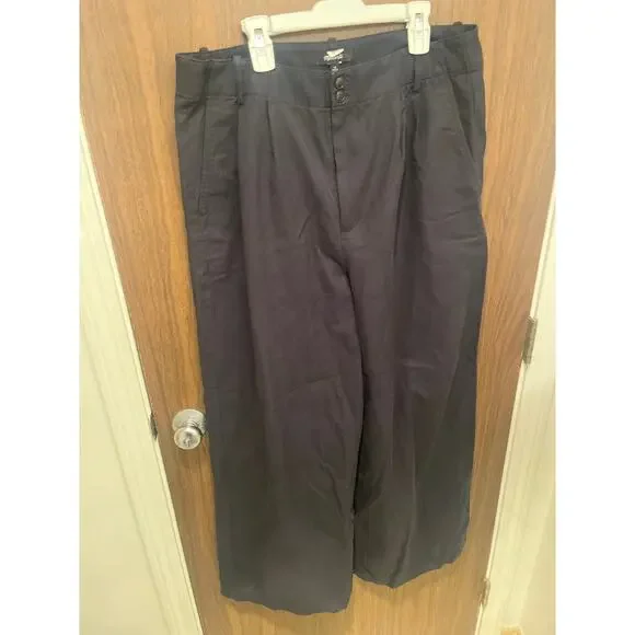 Madewell ‘The Harlow’ Wide-Leg Pant, Size 12 - Picture 4 of 8